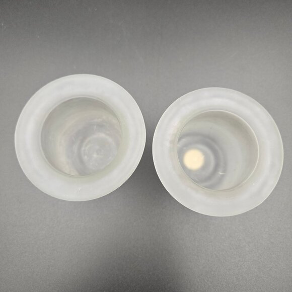 PartyLite Gemini Duo Interlocking Brass Rings Votive Candle Holder P7106 Read - Picture 4 of 11